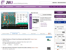 Tablet Screenshot of e-jwj.org